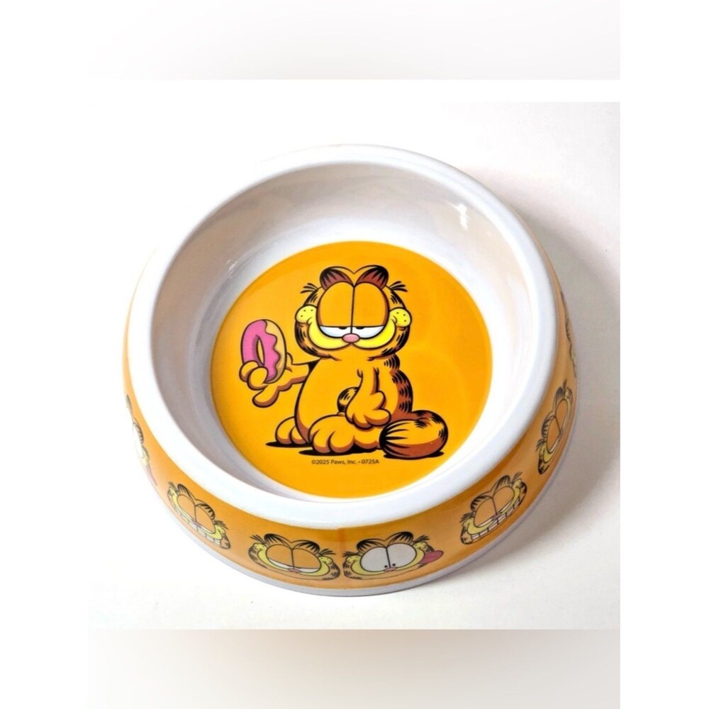 Garfield Pet Bowl - Orange & White
